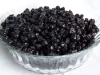 Bowl of sugar infused huckleberries